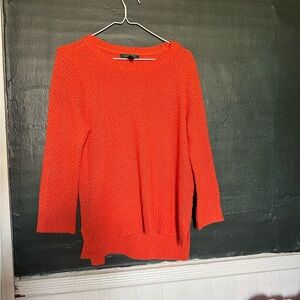 Ralph Lauren Vibrant Orange Crew Neck Sweater